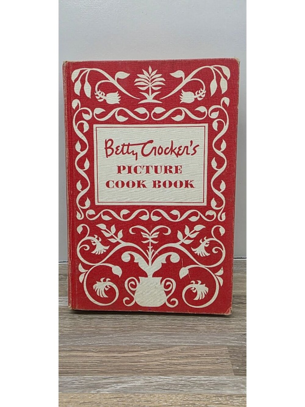 Vintage First Edition 1950 Betty Crocker's Picture Cook Book Hardcover Red Retro